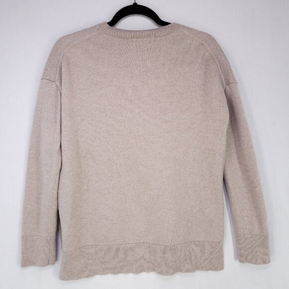 Aritzia Babaton 100% Merino Wool Sweater Size 2 Brown Soft Cozy - Picture 2 of 12